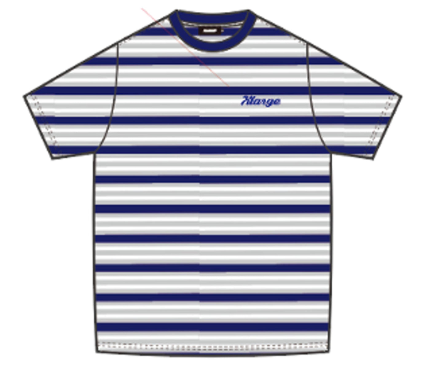 Striped Tee - XLARGE