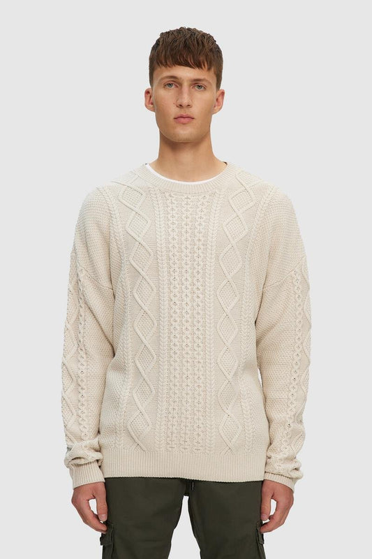Cable Knit Sweater - Kuwalla - House of Drip Apparel