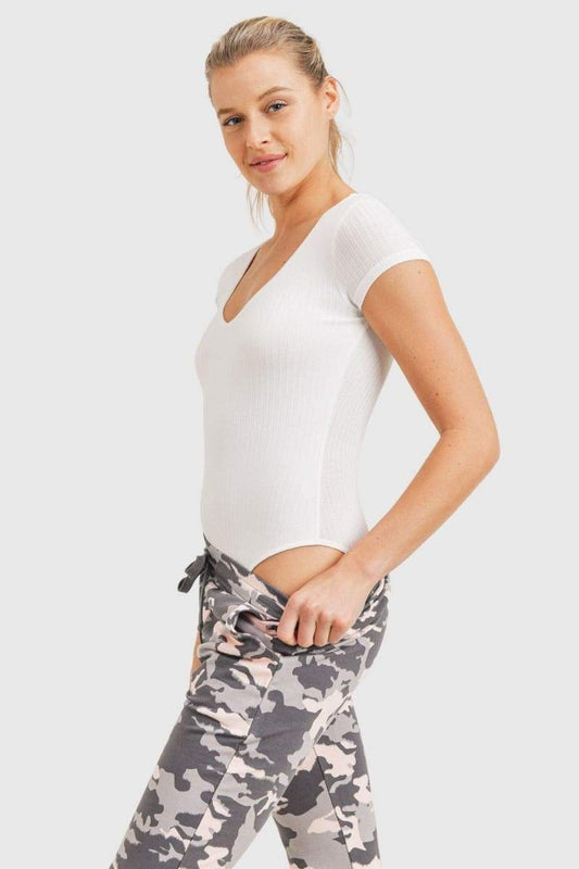 Dani Ribbed Bodysuit - House of Drip Apparel