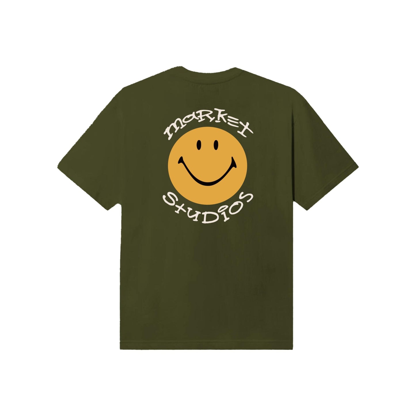 Smiley Arc T-Shirt - Market