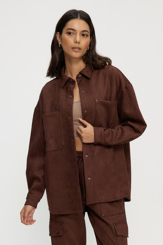 Suede Overshirt - Kuwalla