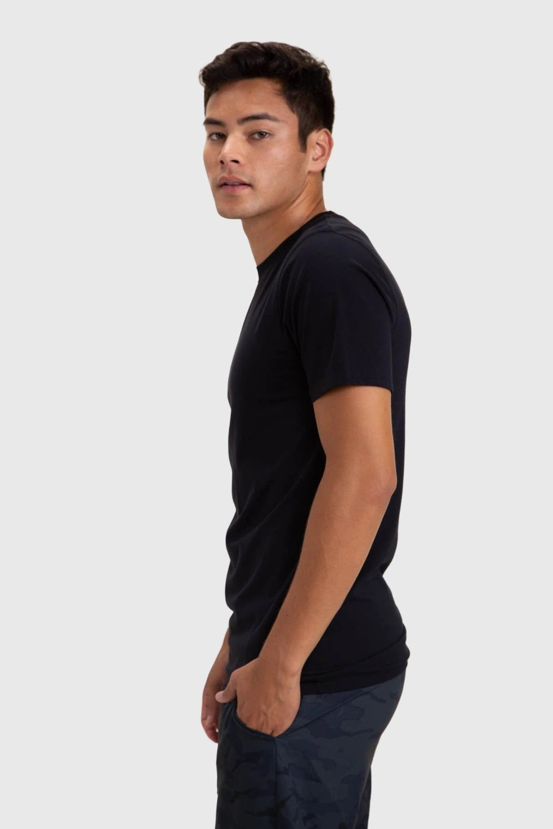 Men Breathable Short Sleeve Tee