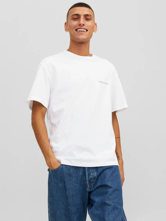Printed Crew Neck Tee - Jack & Jones