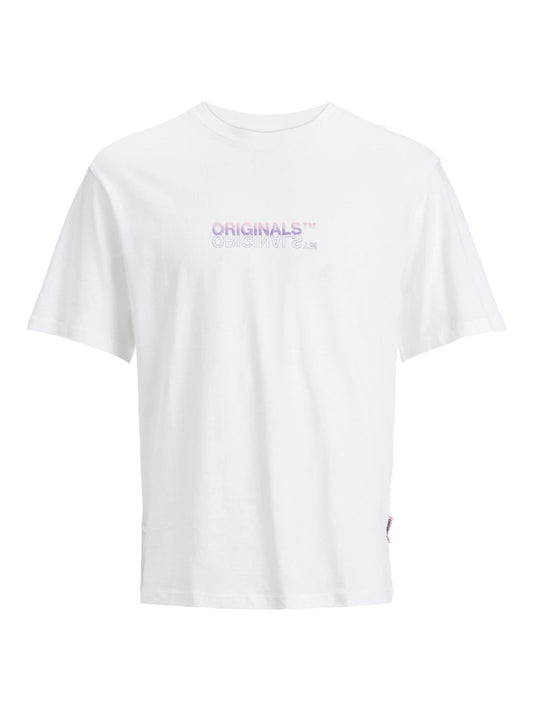 Waves Logo Tee Crew Neck - Jack & Jones