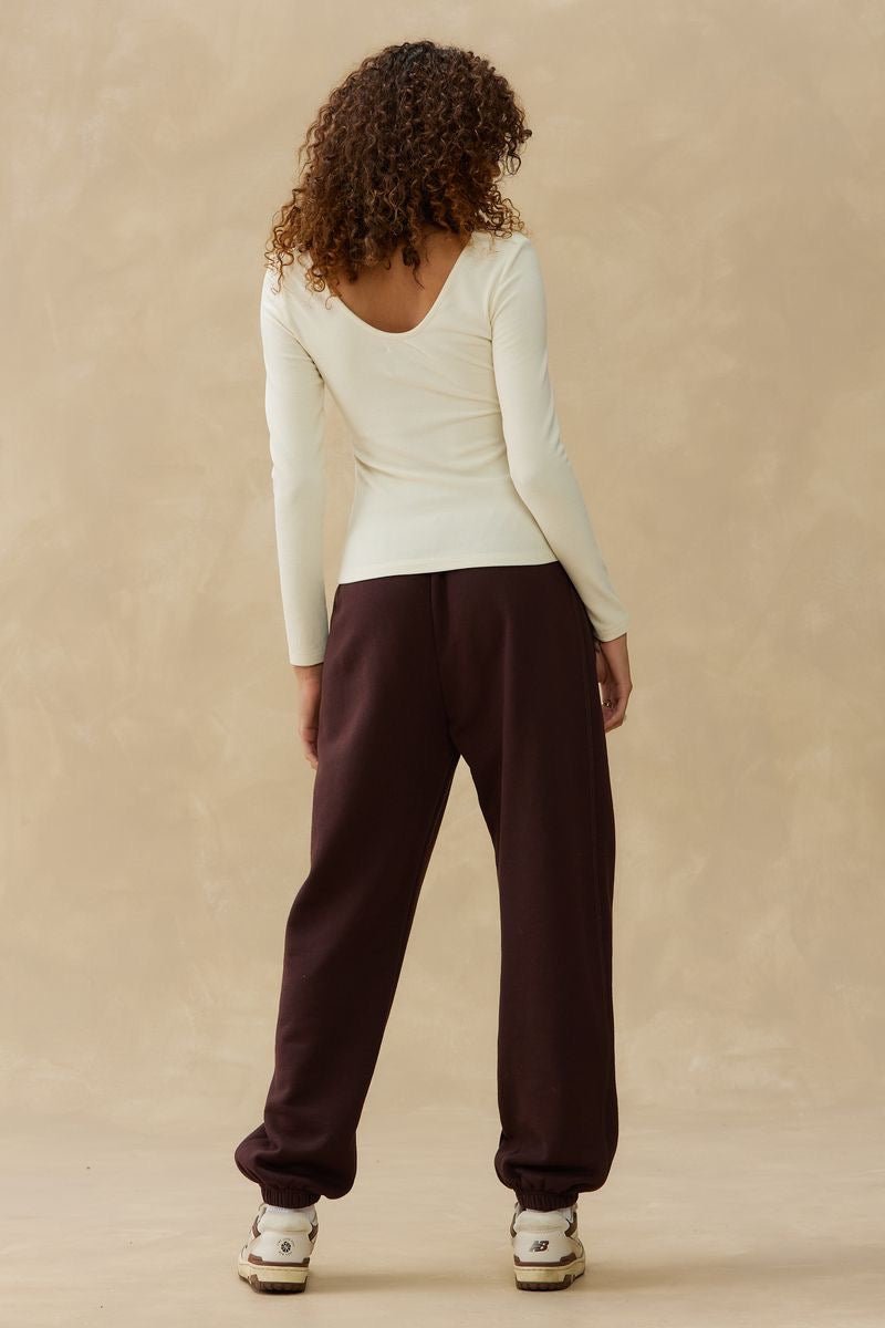 Peachy Rib Squareneck - Kuwalla - House of Drip Apparel