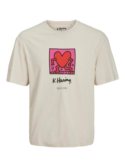 Keith Haring Tee Crew Neck - Jack & Jones