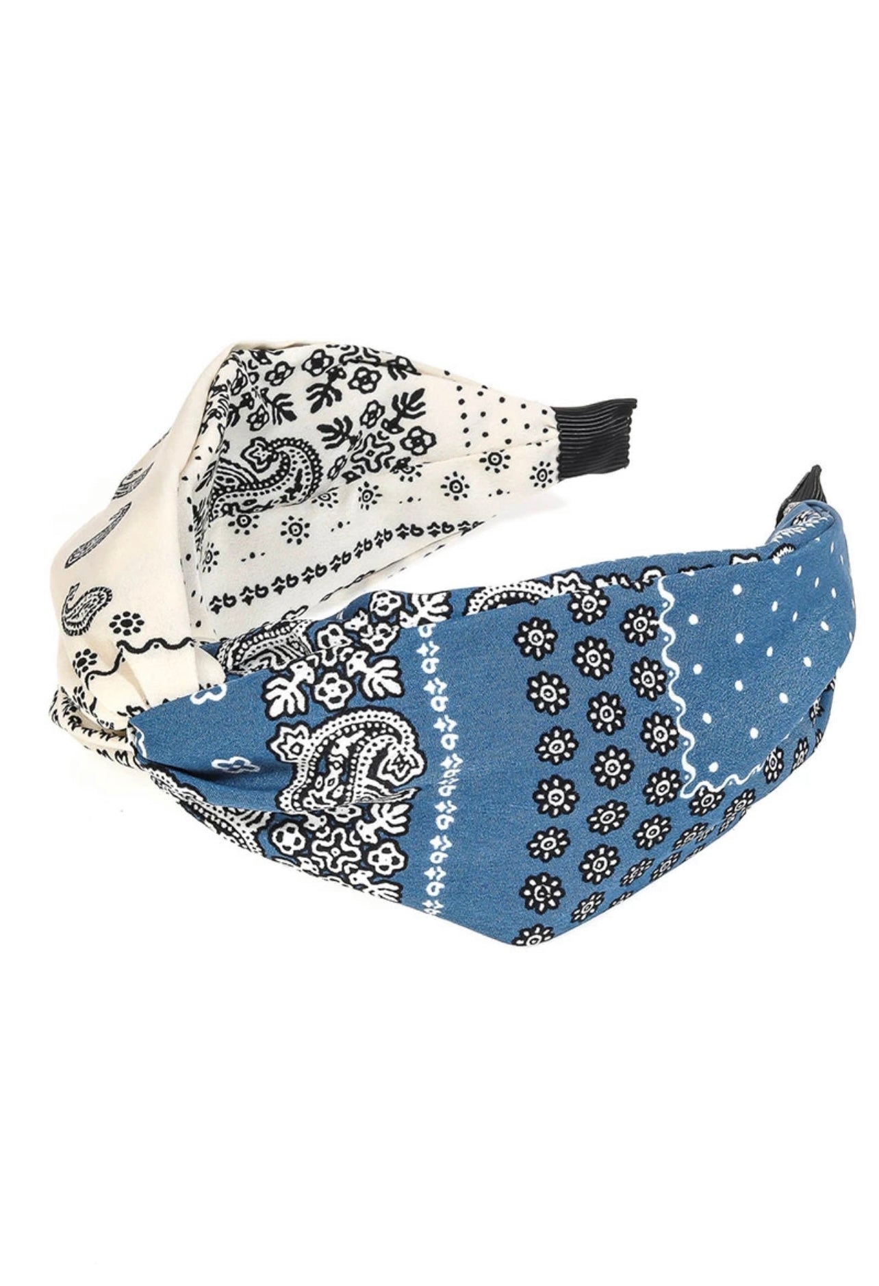 Two Tone Paisley Headband - House of Drip Apparel