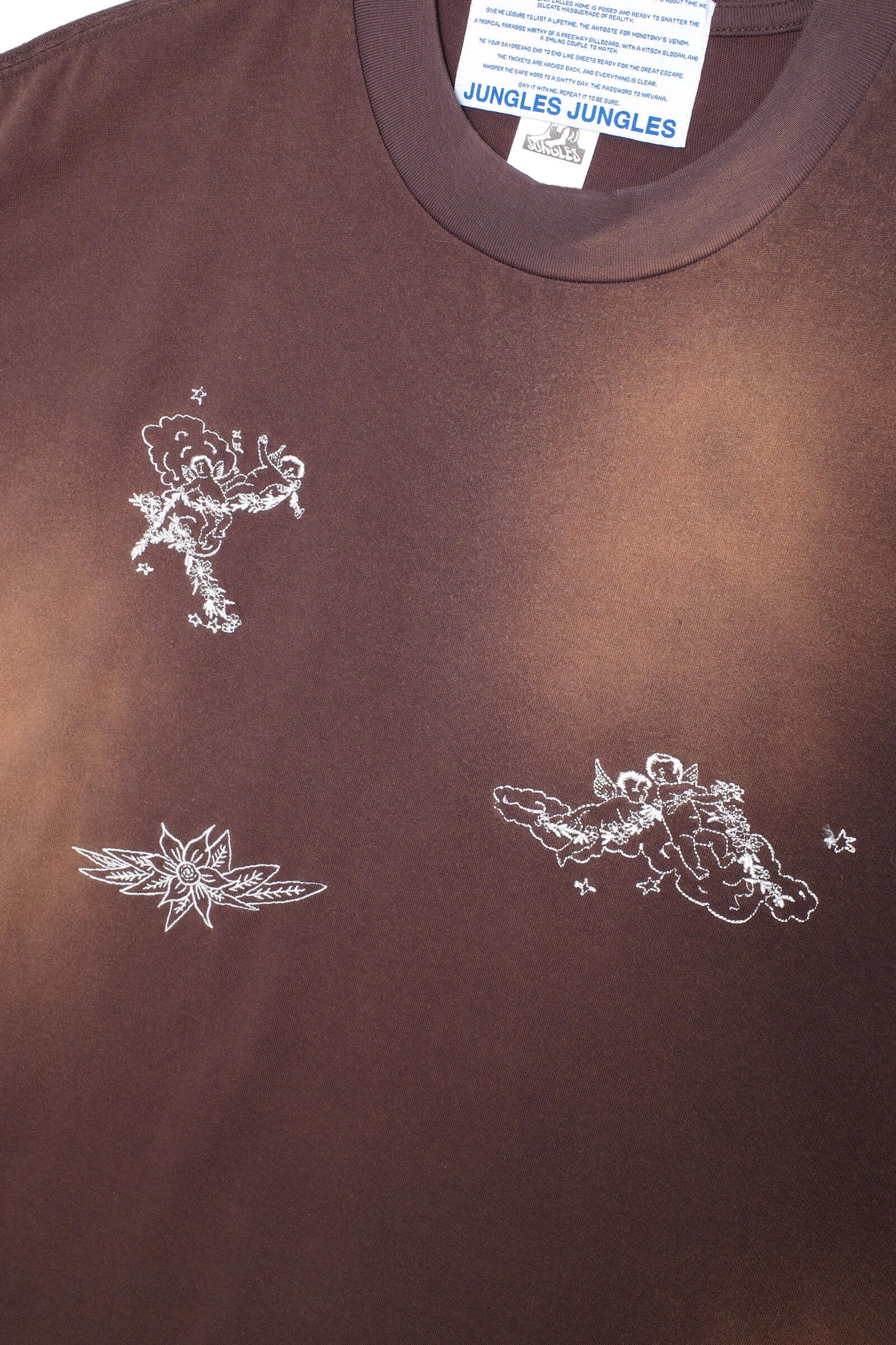 Cherub Vintage Wash Tee - Jungles