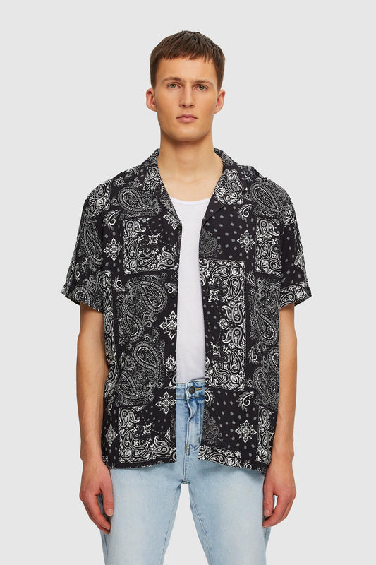 Paisley Beach Shirt - Kuwalla