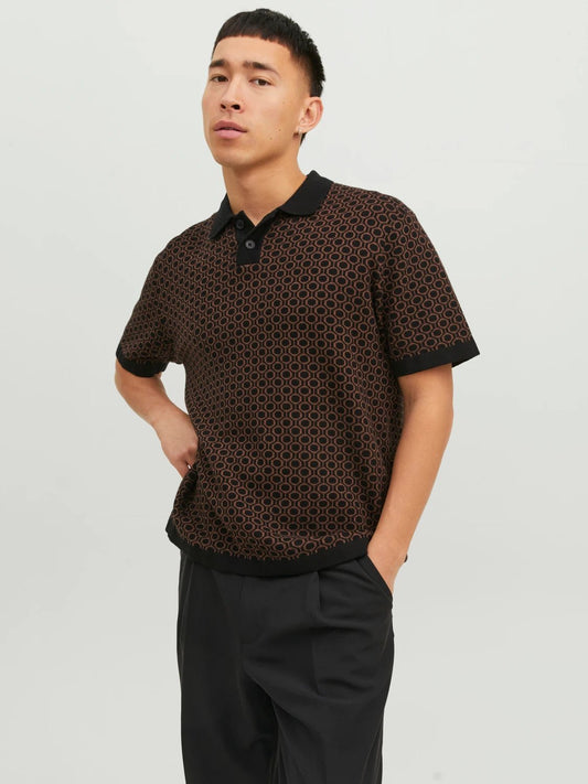 Belize Jacquard Polo - Jack & Jones - House of Drip Apparel