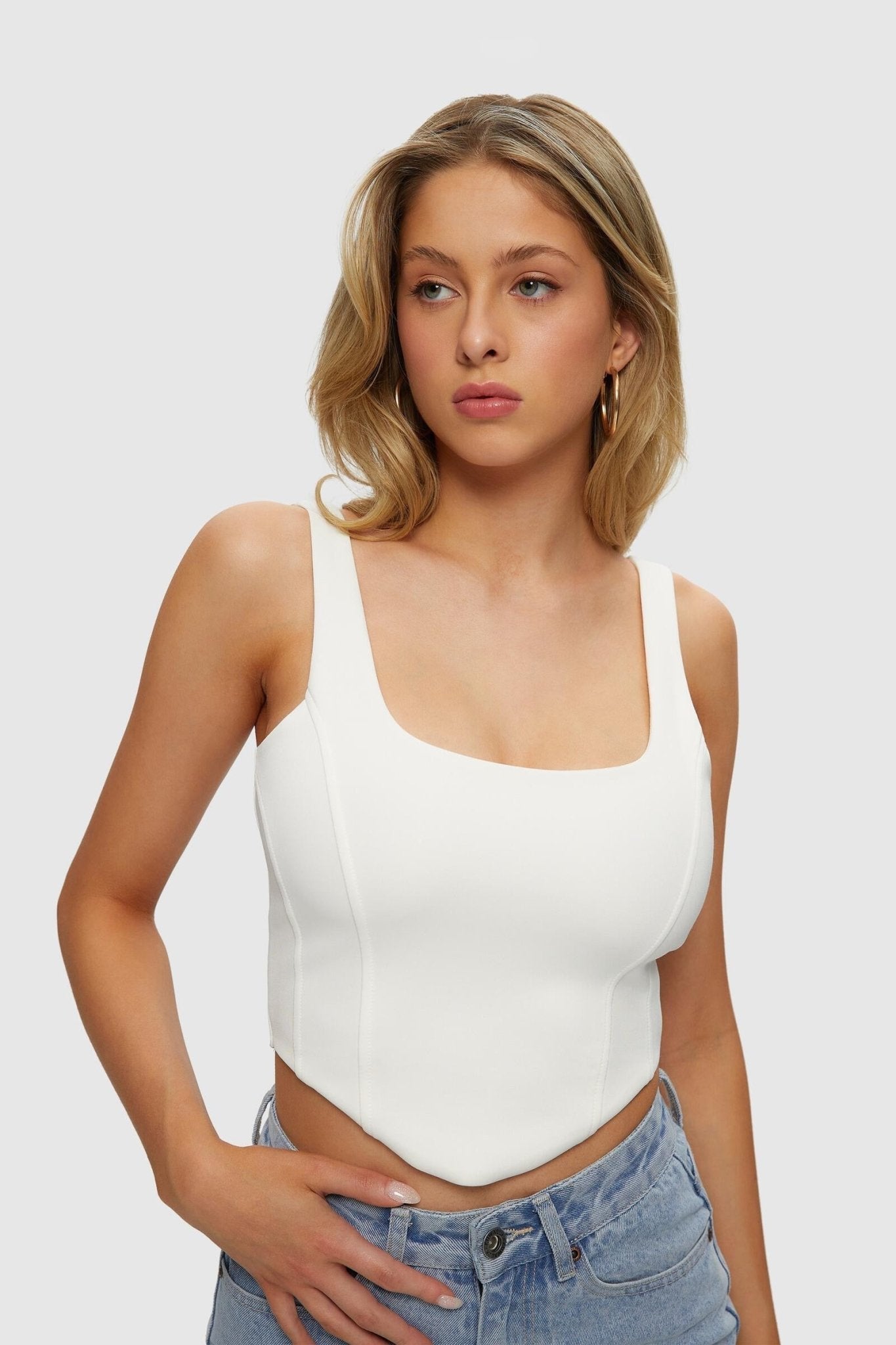 Bustier Tank - Kuwalla - House of Drip Apparel