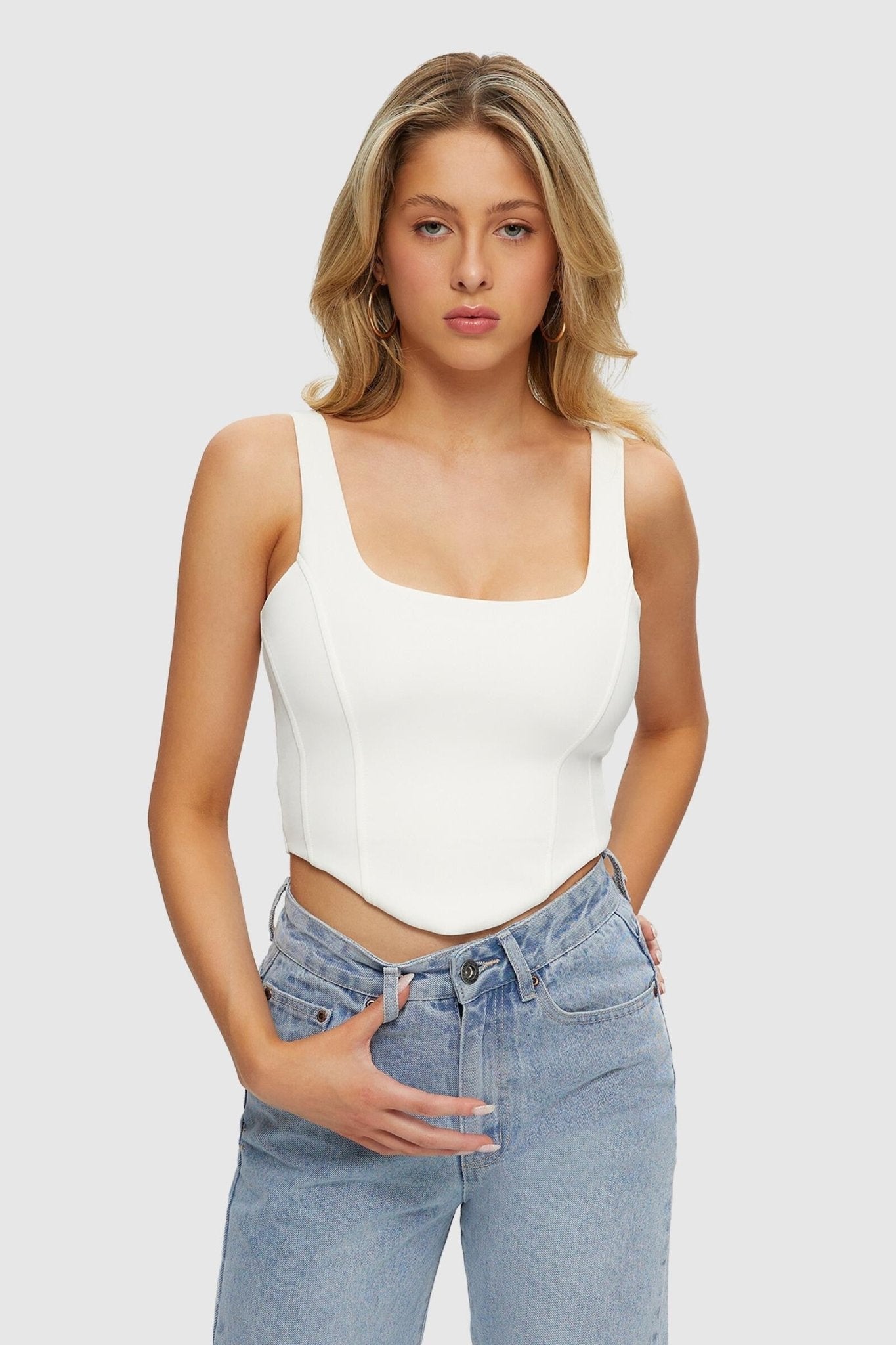 Bustier Tank - Kuwalla - House of Drip Apparel