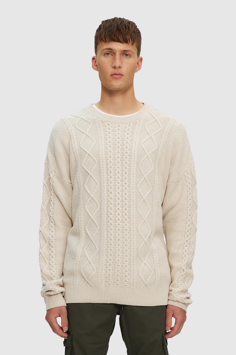 Cable Knit Sweater - Kuwalla - House of Drip Apparel