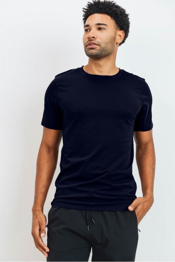 Cool Touch Cotton Blend Crewneck Essential - House of Drip Apparel