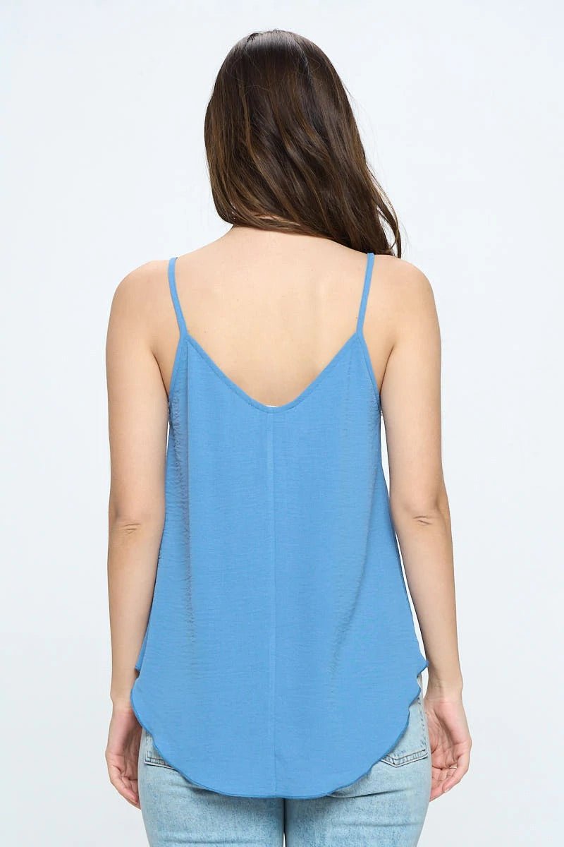 Crinkled Camisole Top - House of Drip Apparel