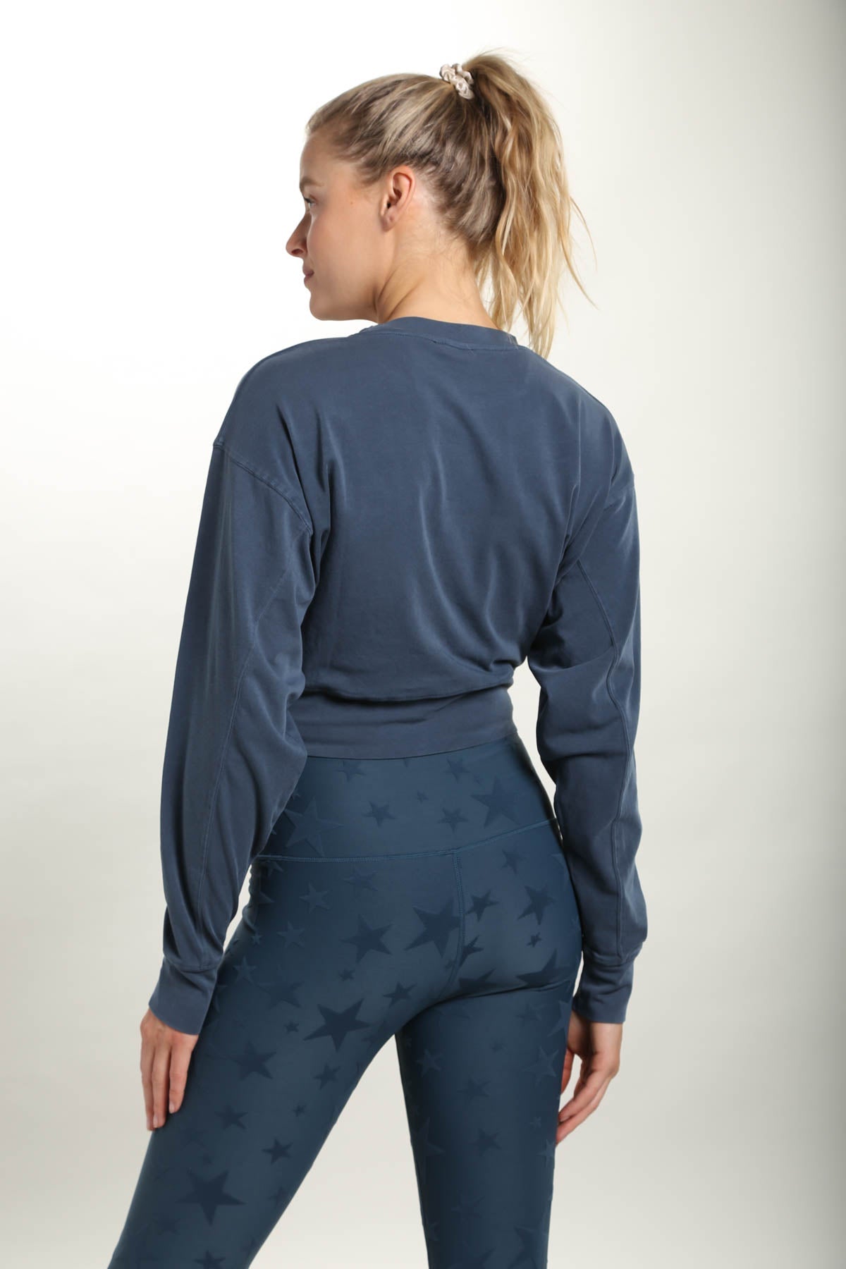 Cropped Pullover Long Sleeve Top - House of Drip Apparel