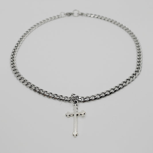 Cross Necklace 20" - House of Drip Apparel