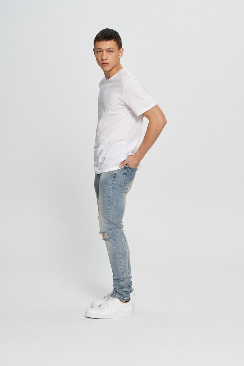 Destroyed Denim - Kuwalla - House of Drip Apparel