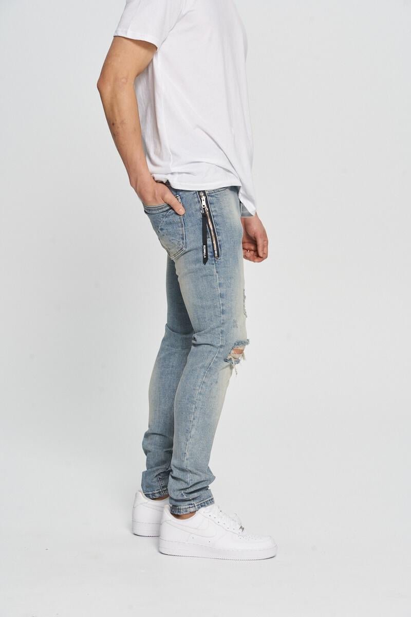 Destroyed Denim - Kuwalla - House of Drip Apparel