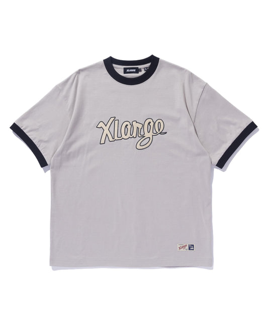 Retro Script Logo Ringer Tee - XLARGE