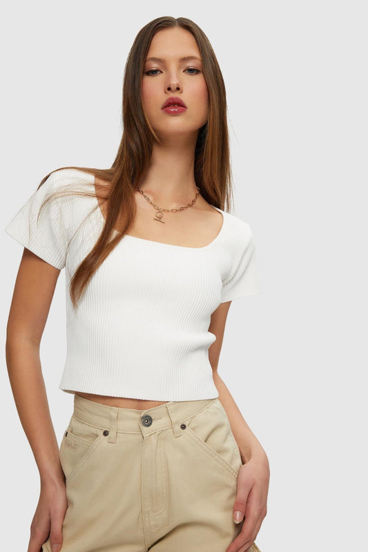 Empire Rib Tee - Kuwalla - House of Drip Apparel