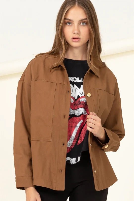 Everyday Essential Off - Duty Shacket - House of Drip Apparel