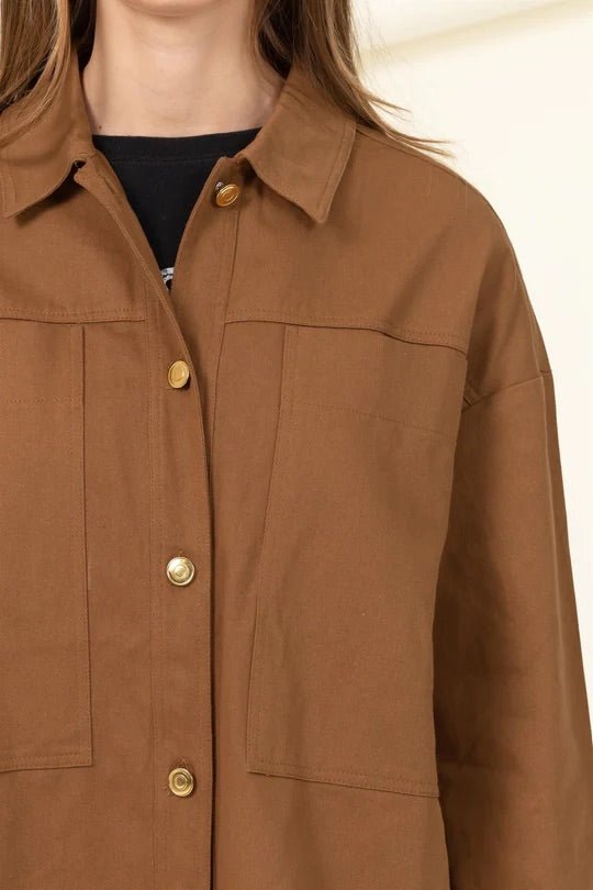 Everyday Essential Off - Duty Shacket - House of Drip Apparel