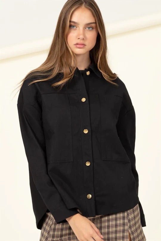 Everyday Essential Off - Duty Shacket - House of Drip Apparel