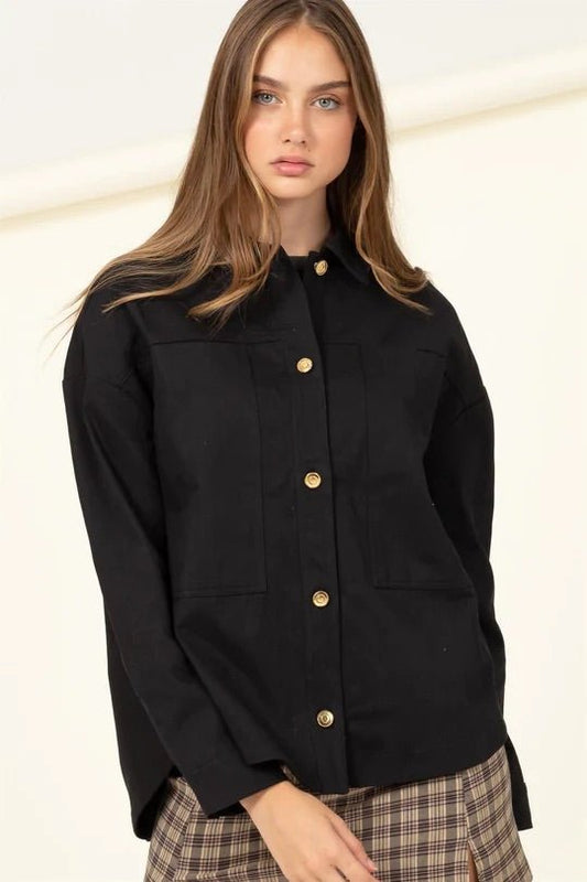 Everyday Essential Off - Duty Shacket - House of Drip Apparel