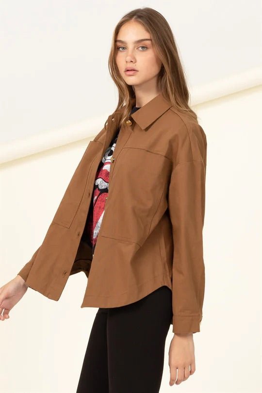 Everyday Essential Off - Duty Shacket - House of Drip Apparel