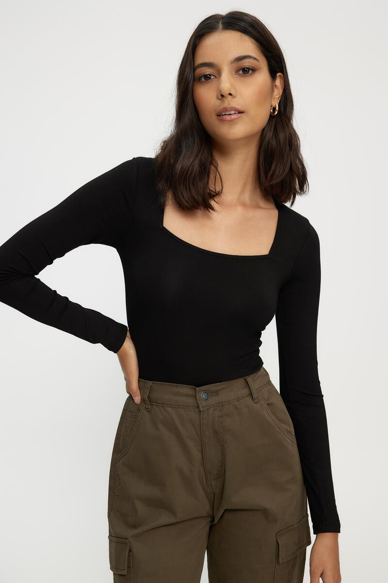 Empire Long Sleeve Top - Kuwalla