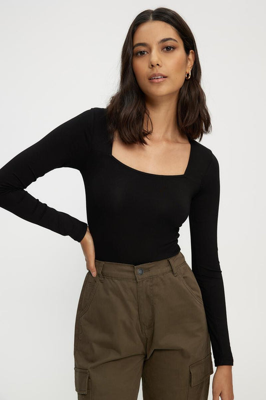 Empire Long Sleeve Top - Kuwalla