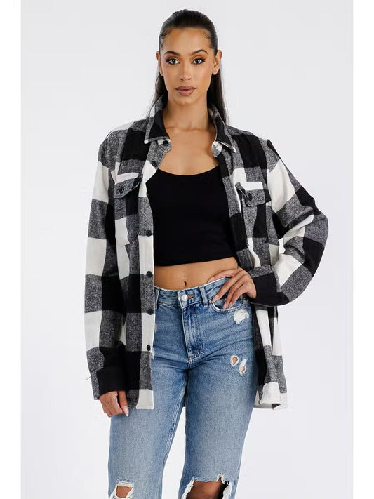 Heavyweight Flannel Shirts - House of Drip Apparel