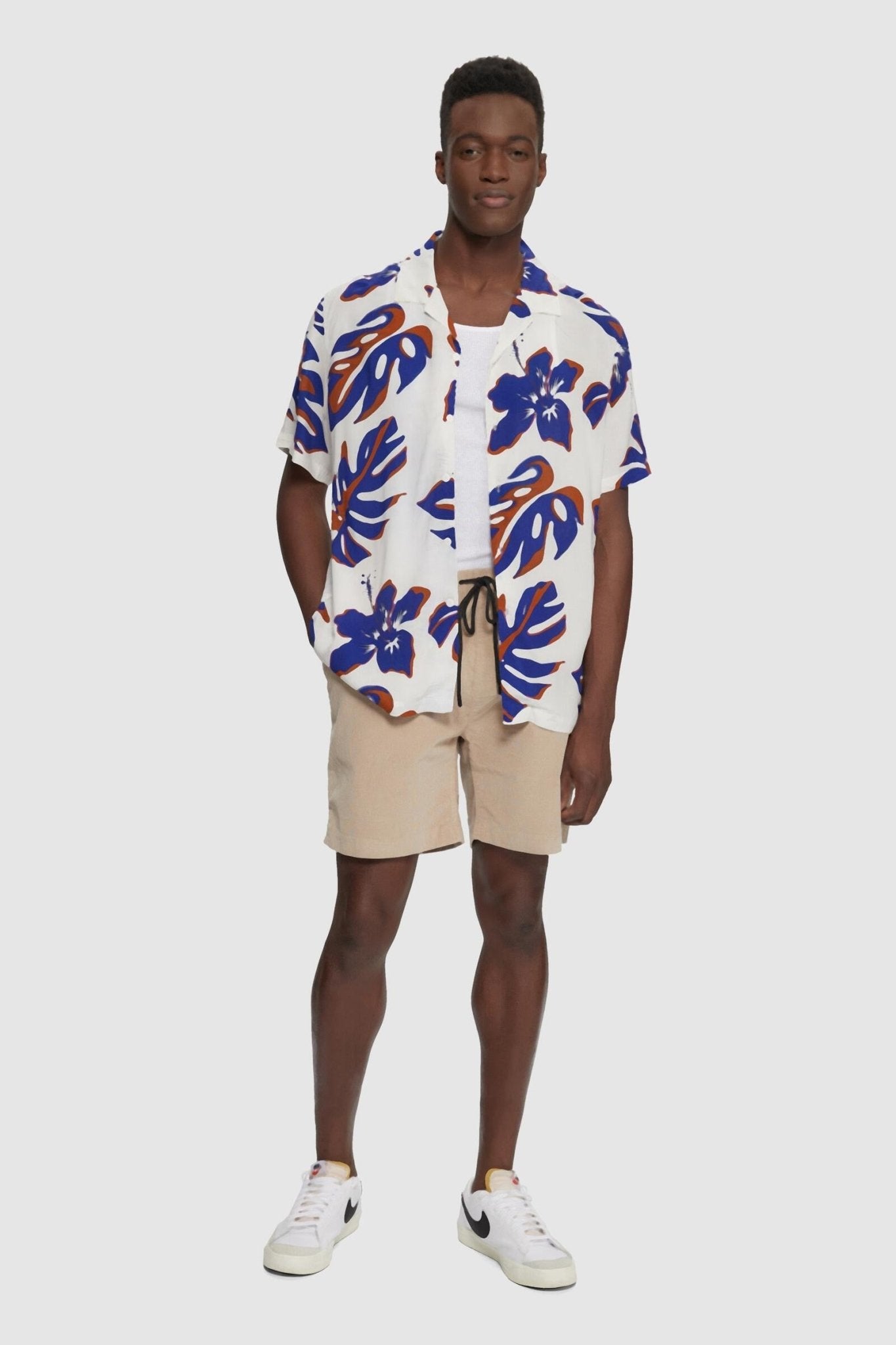 Hibiscus Beach Shirt - Kuwalla - House of Drip Apparel