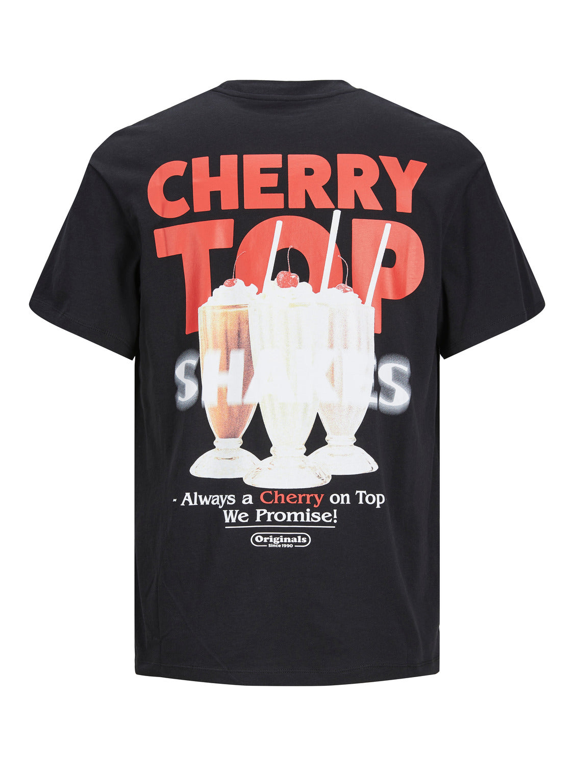 Printed Crew Neck Tee Shirt - Jack & Jones