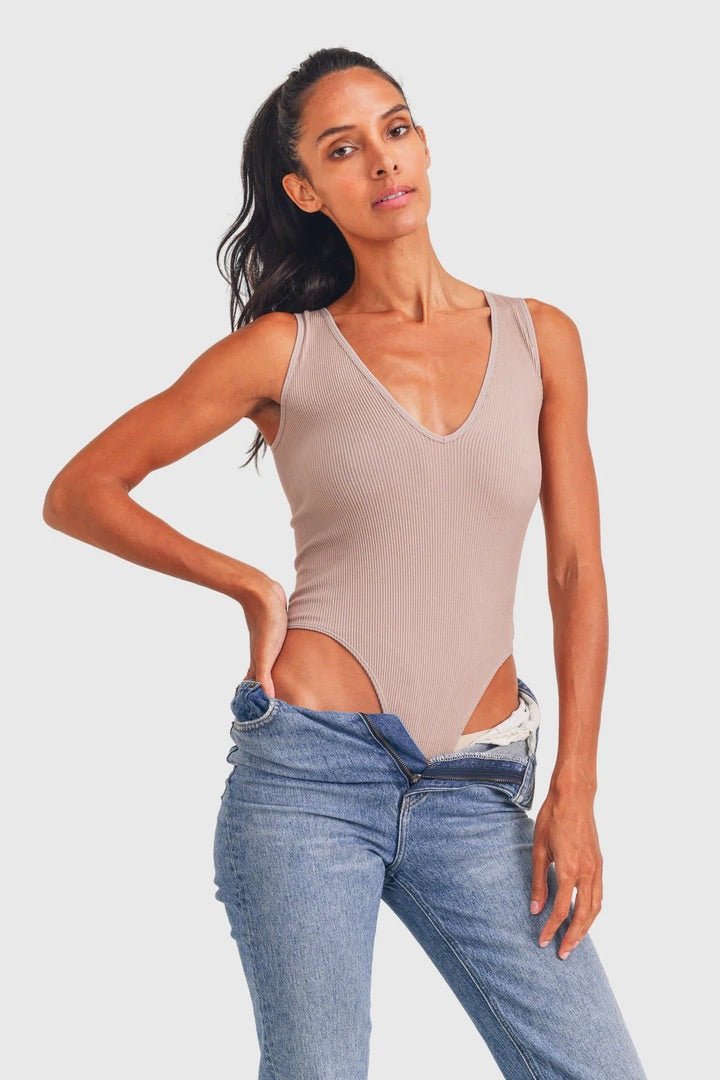 Isla Seamless Bodysuit - House of Drip Apparel