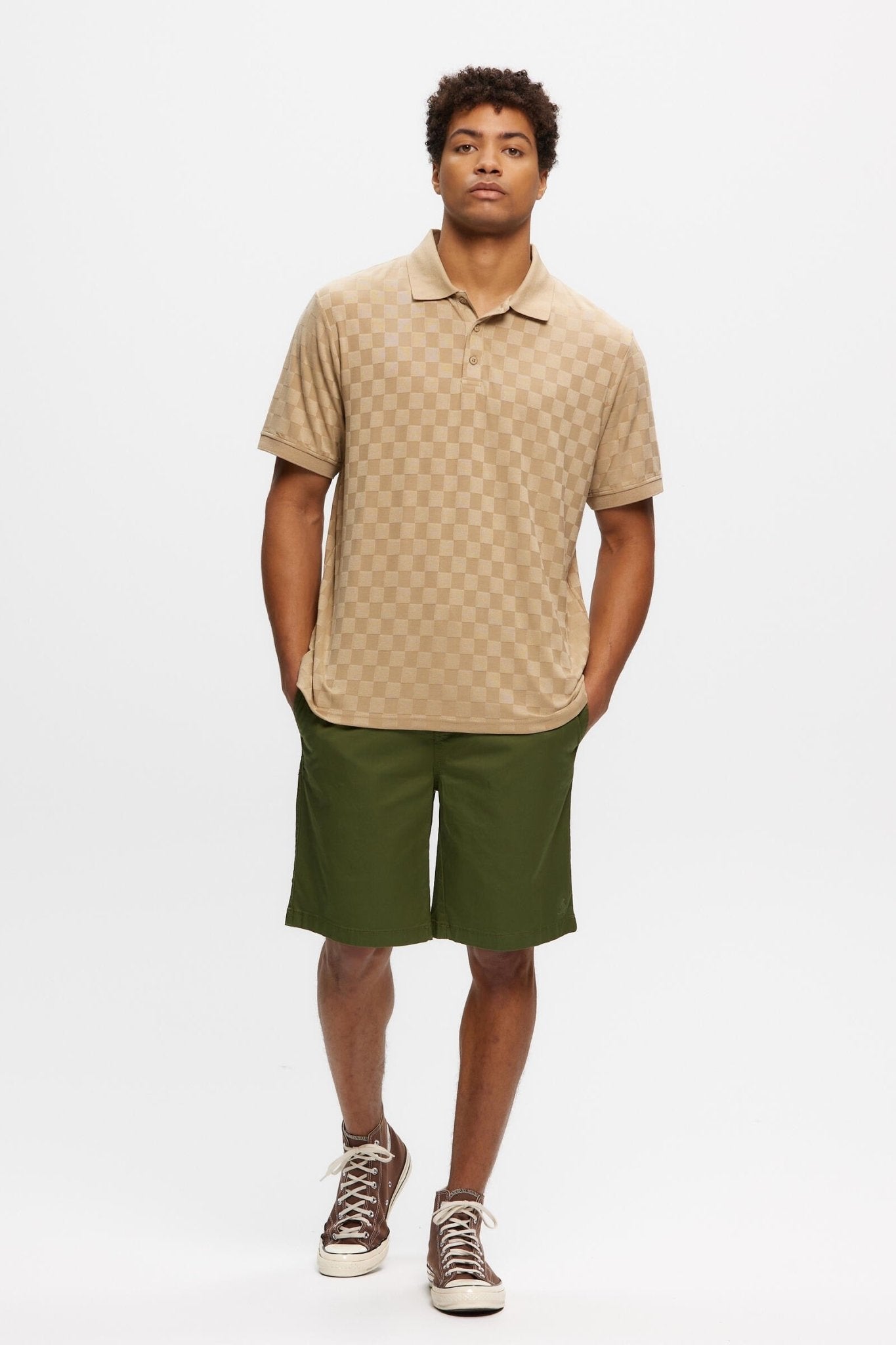 Jacquard Polo - Kuwalla - House of Drip Apparel