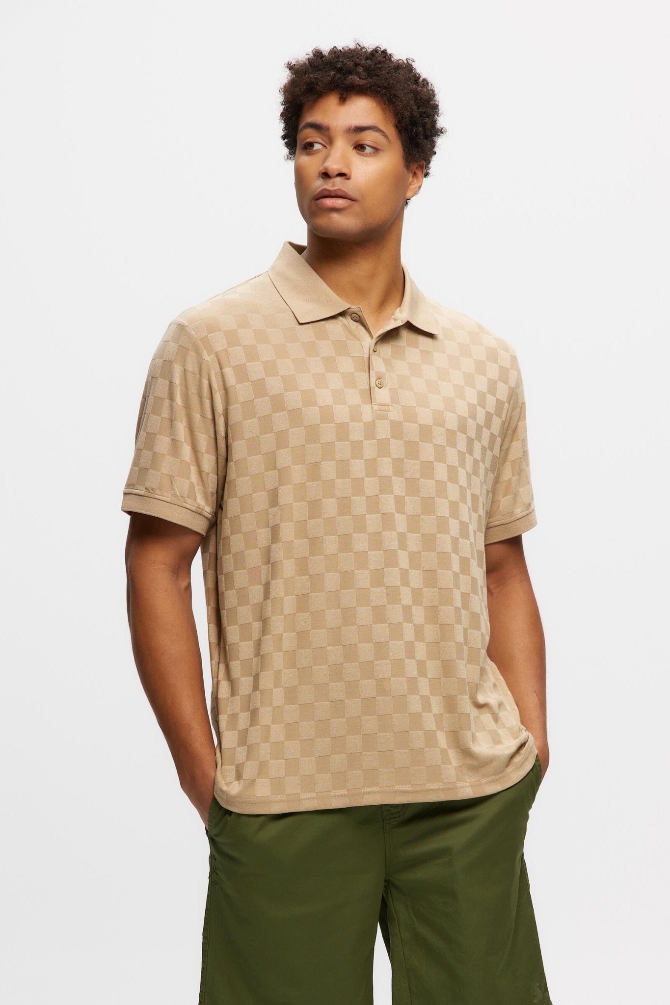 Jacquard Polo - Kuwalla - House of Drip Apparel