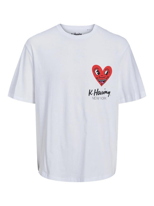 Keith Haring Tee Crew Neck - Jack & Jones