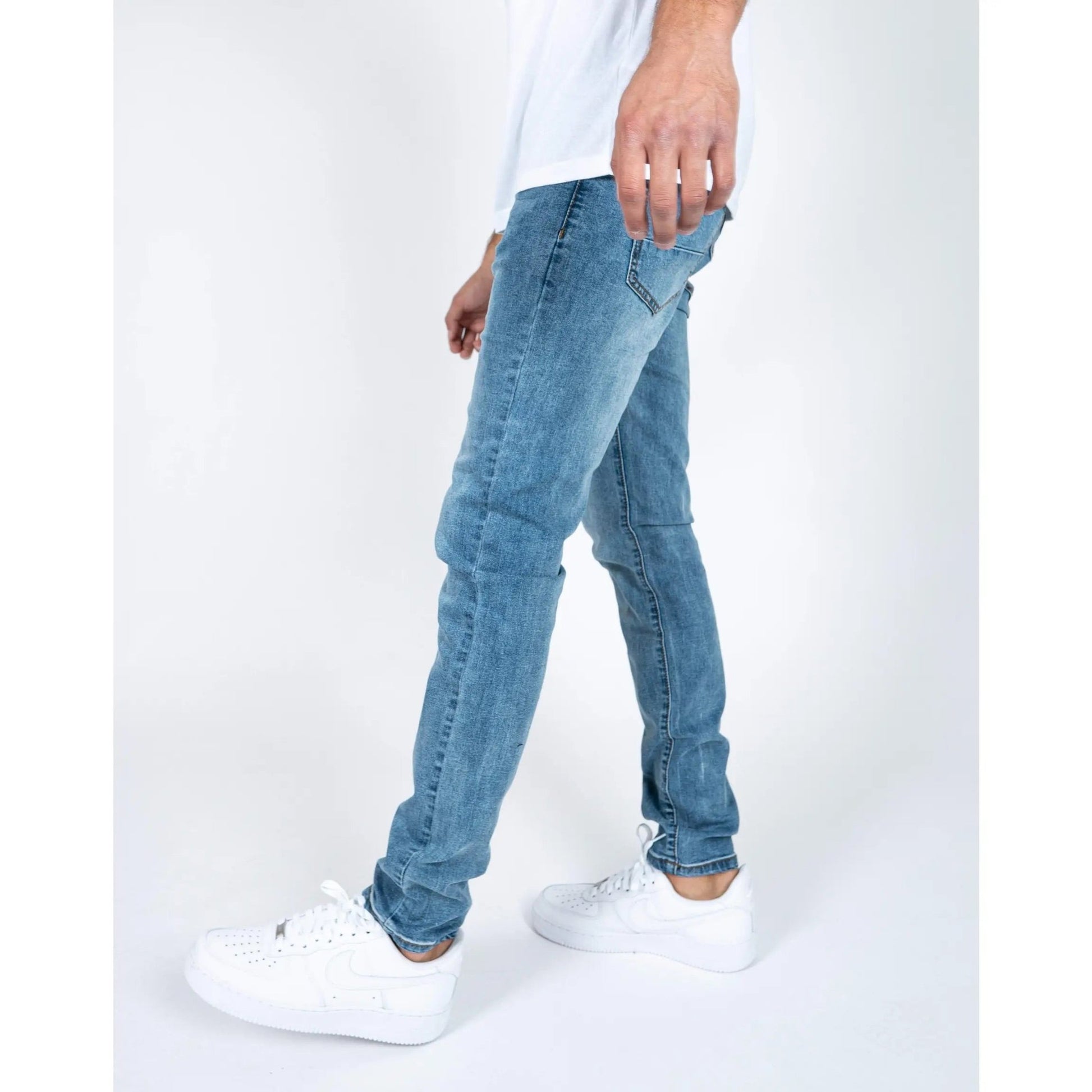 Logan Clean Skinny Jeans - House of Drip Apparel