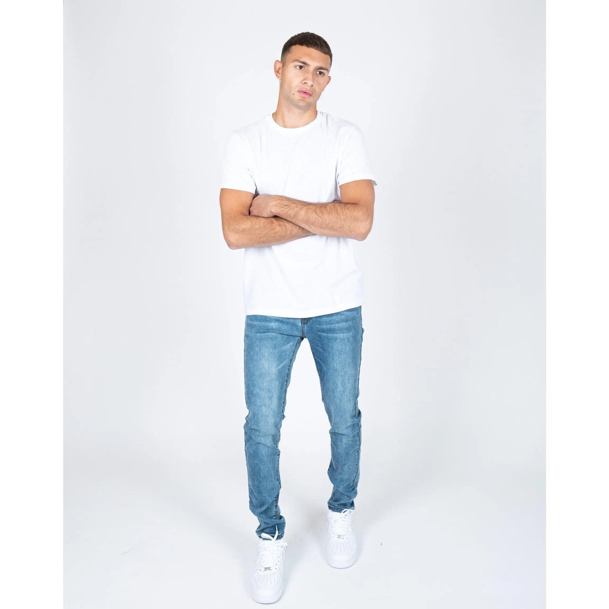 Logan Clean Skinny Jeans - House of Drip Apparel