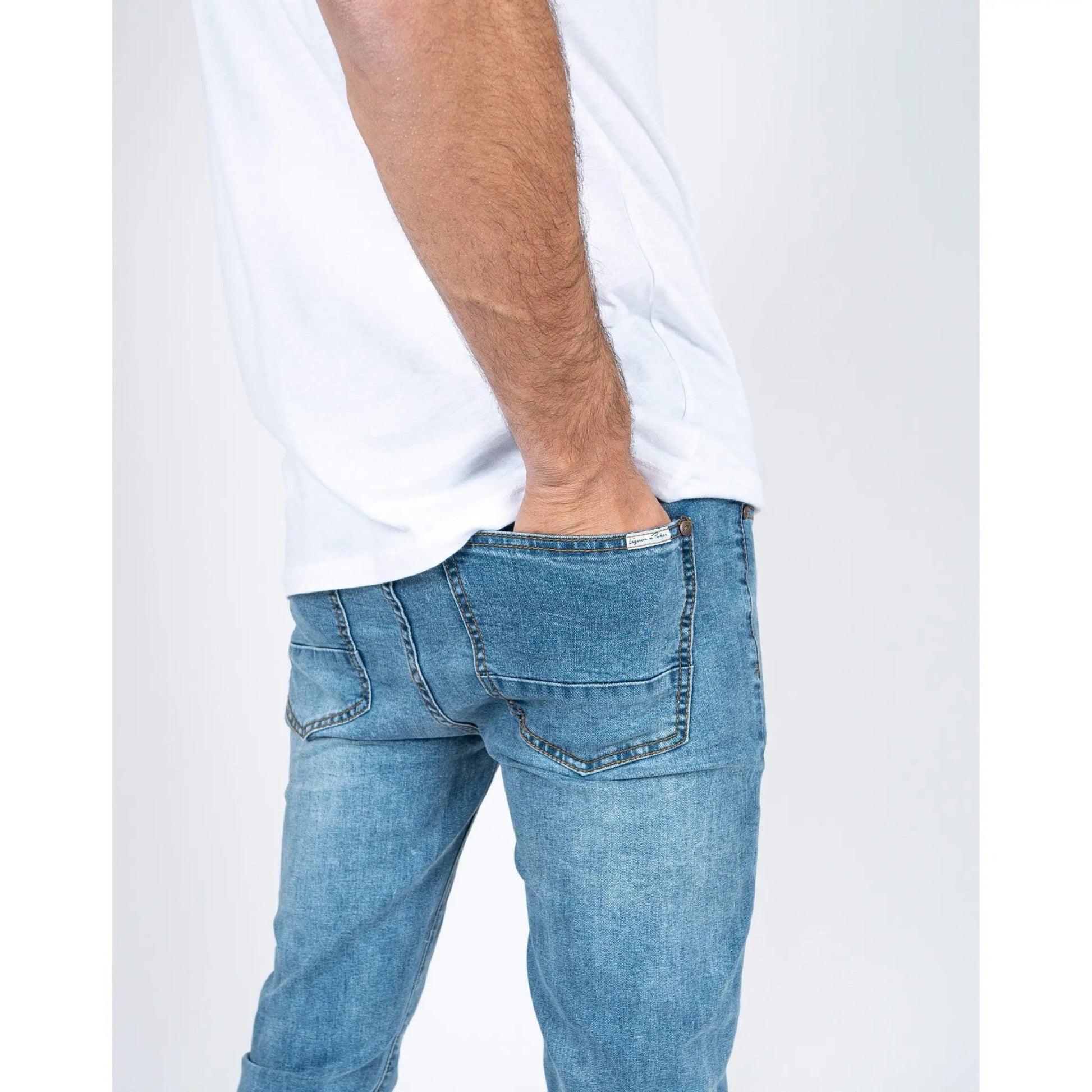 Logan Clean Skinny Jeans - House of Drip Apparel