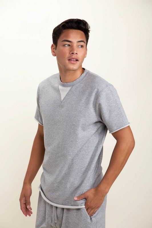 Men Short Sleeve Sweatshirt - House of Drip Apparel