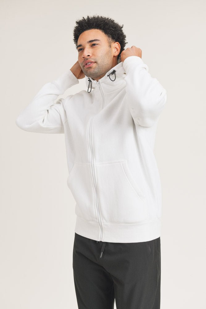 Men Zip Up Hoodie Jacket - House of Drip Apparel