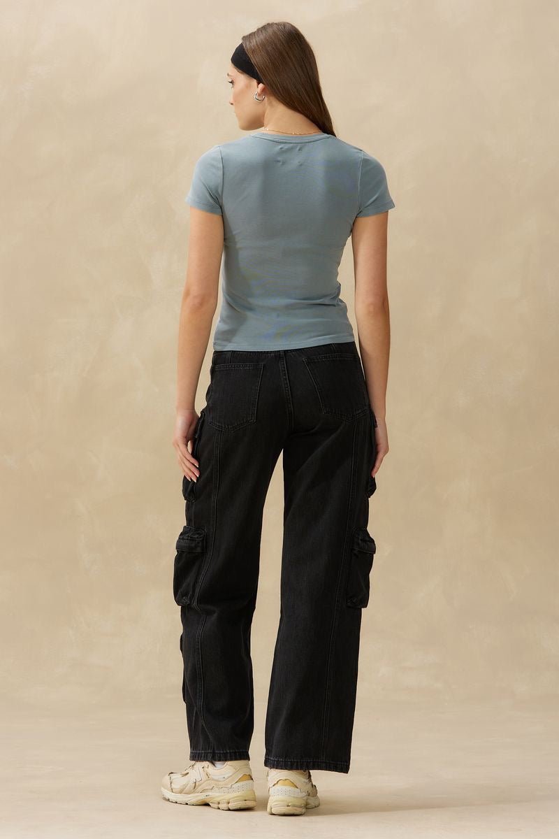 Micro Rib Tee - Kuwalla - House of Drip Apparel