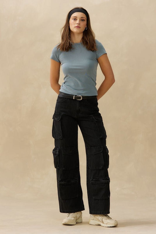 Micro Rib Tee - Kuwalla - House of Drip Apparel