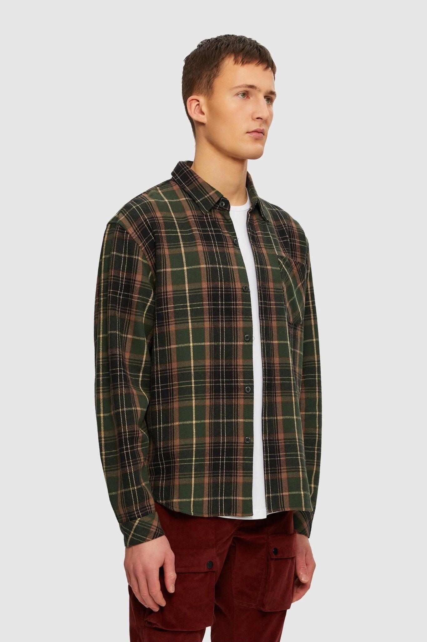 Midweight Plaid Shirt - Kuwalla - House of Drip Apparel