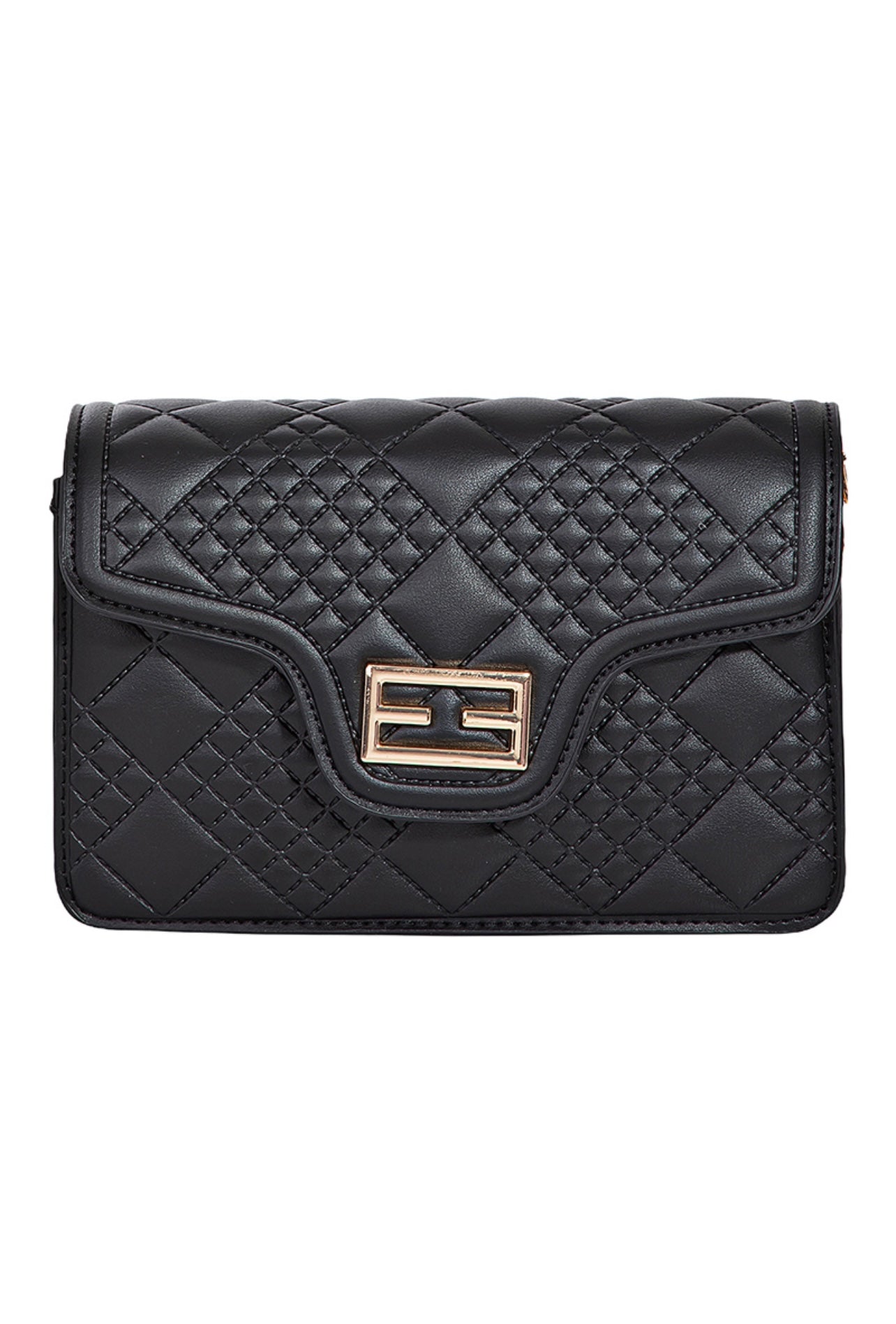 Quilted Square Fashion Crossbody Bag - House of Drip Apparel