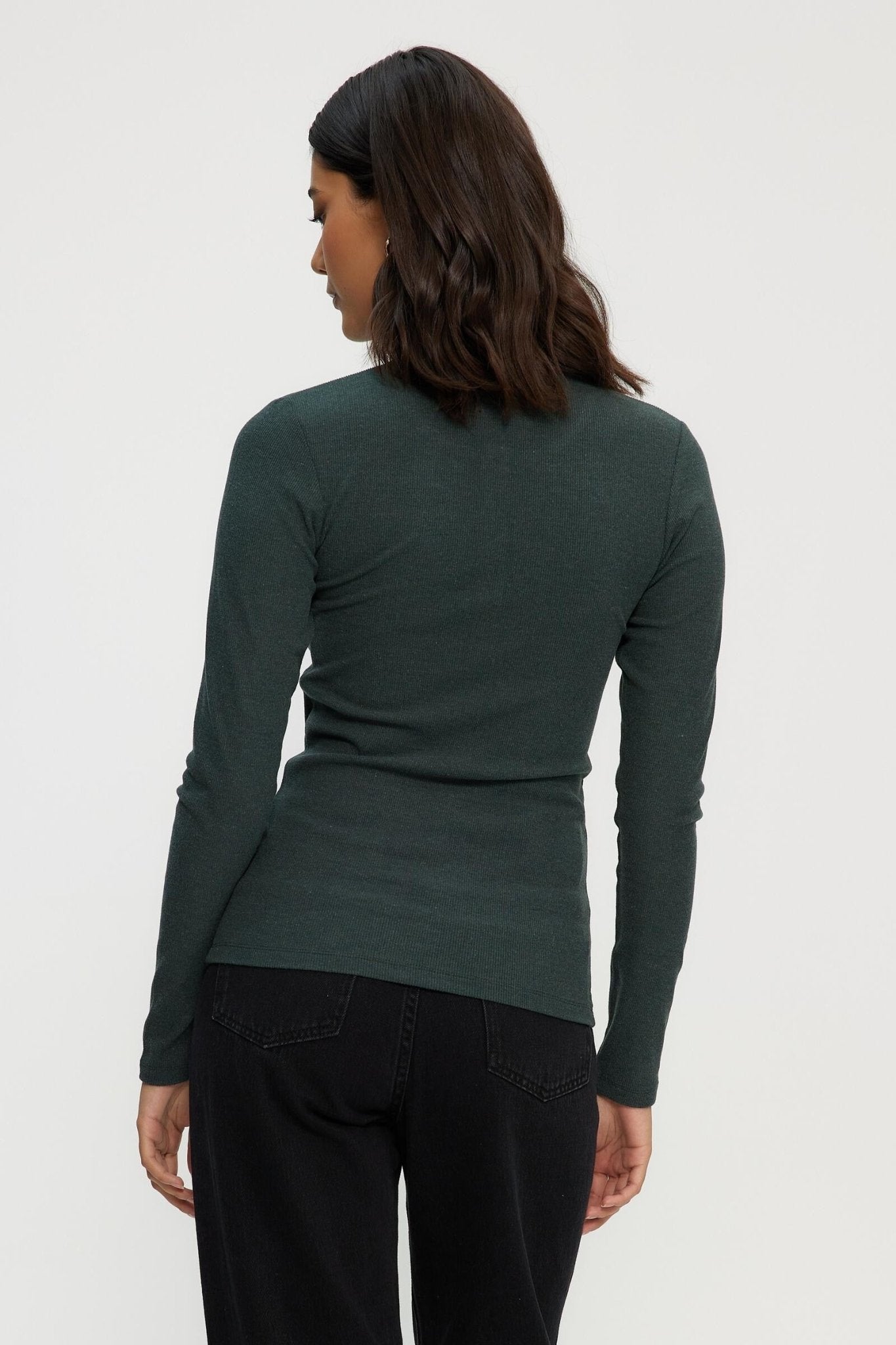 Women's Ribbed Button Down Henley Shirt - Kuwalla - House of Drip Apparel