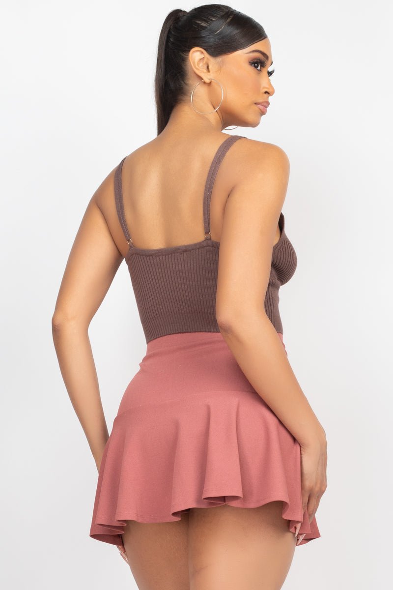 Sleeveless Sweater Top - House of Drip Apparel